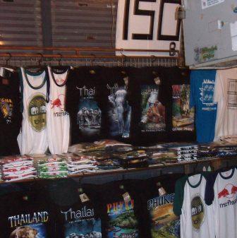 Bangla Road night market stand Bangla Road night market stand