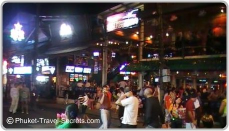 Night out in Bangla Road Night out in Bangla Road