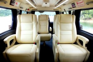 Inside Toyota VIP Van Inside Toyota VIP Van