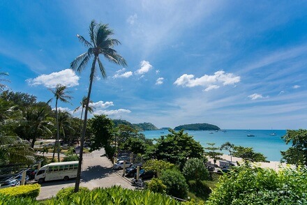Views from the All Seasons Naiharn Resort at Nai Harn Beach All Seasons Naiharn Resort