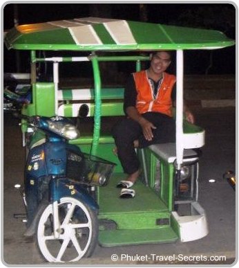 Ao Nang Motorcycle taxi.