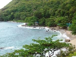 The beach at Ao Sane during the low season Ao Sane Beach, Phuket