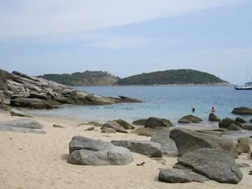 Area of beach at Ao Sane