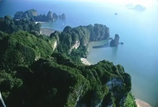 Breathtaking coastline Krabi Coastline.