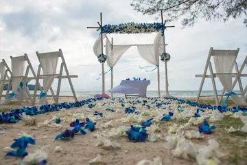 Gorgeous Beach wedding setup for a destination wedding in Phuket Phuket Beach weddings