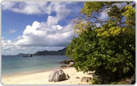 Bon Island located offshore from Phuket Bon Island located offshore from Phuket