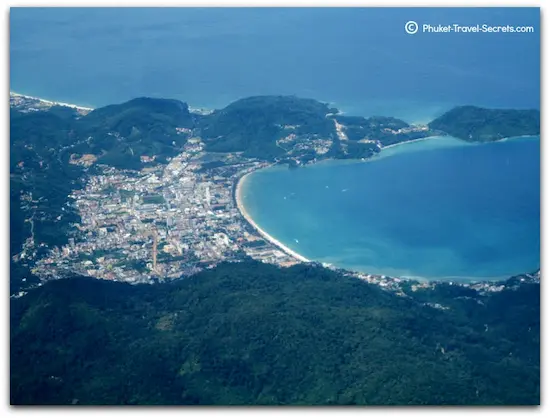 Flying to Phuket