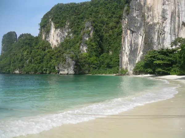 Explore the spectacular beaches at Koh Hong. Beach at Koh Hong