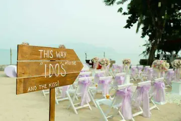 Phuket Wedding Sign