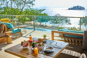5 star resort at Coconut Island Island Escape by Burasari