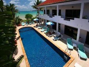 Swimming pool and views Kamala Dreams Hotel, Phuket