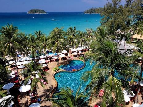 Beachfront swimming pool Beyond Kata is a beachfront resort in Phuket