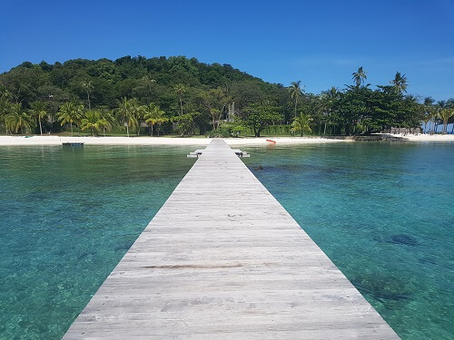 Pier at Koh Kham