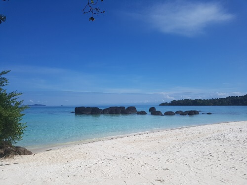 Clear waters at Koh Kham