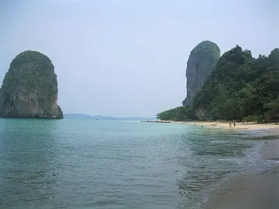 The southern most beach in Krabi Phra Nang Beach, Krabi
