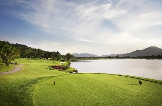 Water hazards at Loch Palm Golf Club Loch Palm Golf Course Phuket
