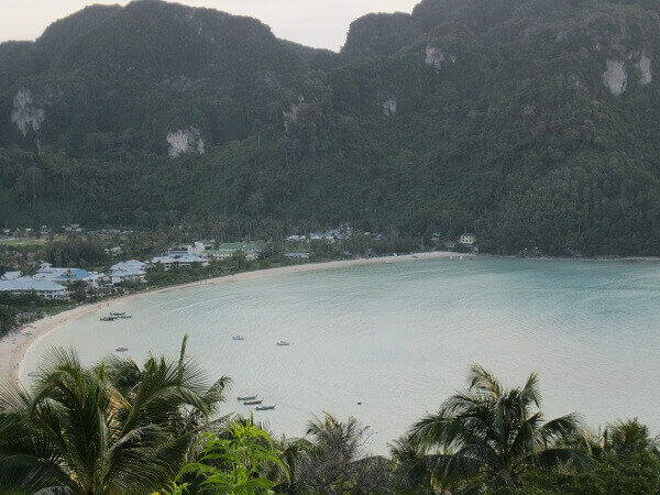 Loh Dalum Bay from Phi Phi Viewpoint