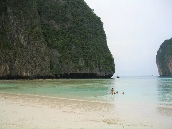 Beach at Maya Bay