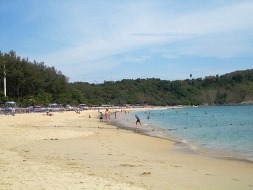 View of the beach at Nai Harn Nai Harn Beach Phuket