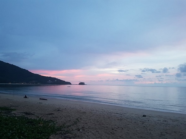 Stunning sunsets at Nai Yang Beach, Phuket
