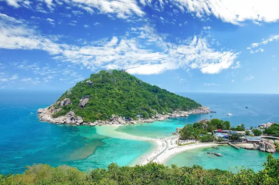 Viewpoint at Koh Nang Yuan