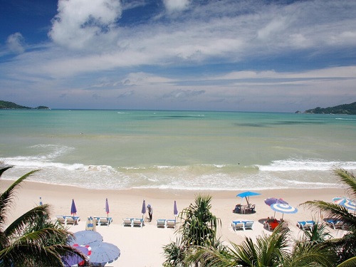 View of Patong Beach