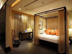 Pool and Spa Villa Bedroom at the Pavilions