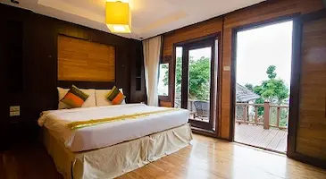 Superior villas at the beach resort