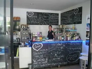 Visit Love Café for a great tasting brew Love Cafe at the Villa Resort