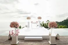 Villa Wedding Setup