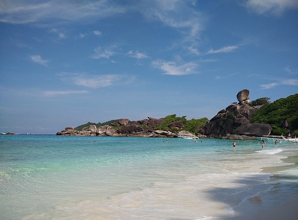 Donald Duck Rock also known as Sail Rock on Ko Similan