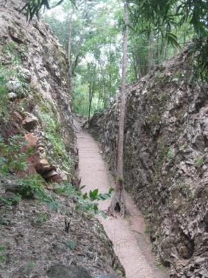 Looking into Hellfire Pass
