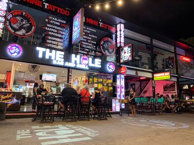 The Hole Bar & Grill at OTOP markets in Patong