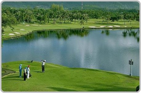 Hitting off the 10th Tee at Phuket Country Club. Hitting off the 10th Tee at Phuket Country Club.