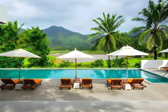 Swimming pool at the Tinidee Golf Resort Phuket Tinidee Golf Resort