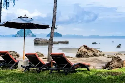 Offshore Islands from Tub Kaek Beach