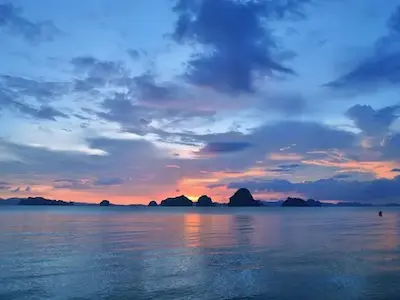 Tubkaek Beach Sunsets