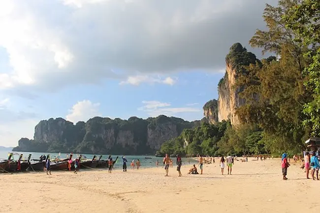 West Railay Beach looking north
