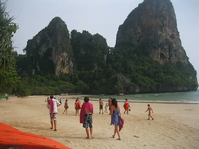 West Railay Beach looking south