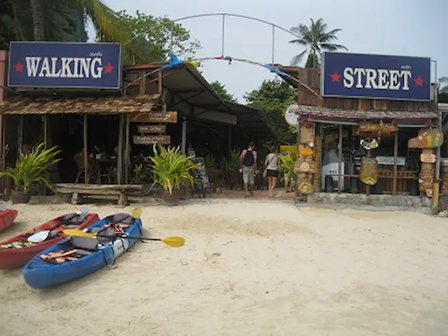 West Railay Walking Street